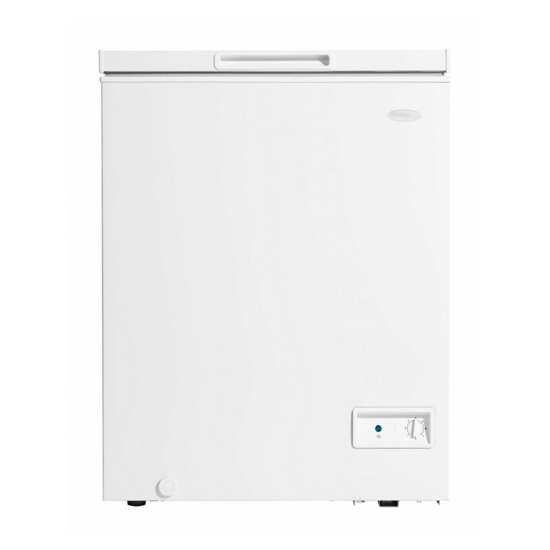 DCF050A6WM Danby 5.0 cu. ft. Square Model Chest Freezer DOE in White