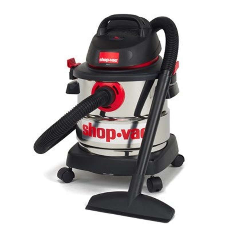Shop-Vac 5 Gallon Stainless Steel Wet Dry Vacuum 5989300