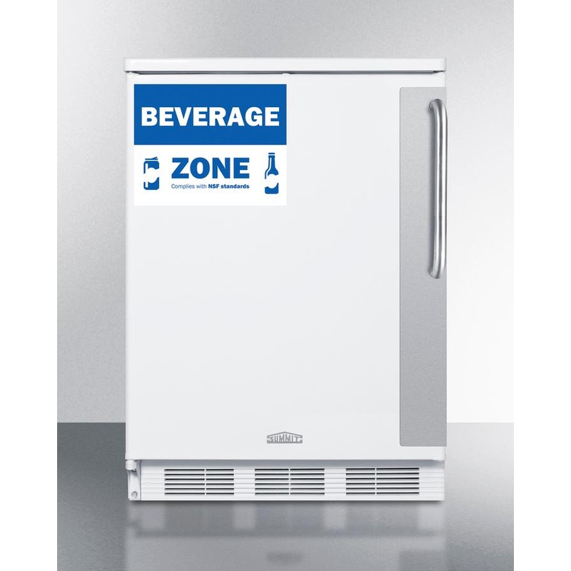 Summit FF6W7BZLHD 24″ Wide All-Refrigerator