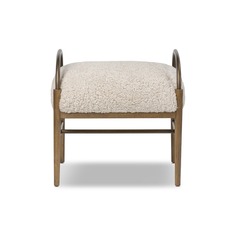 Amber Lewis x Four Hands Demi Accent Stool