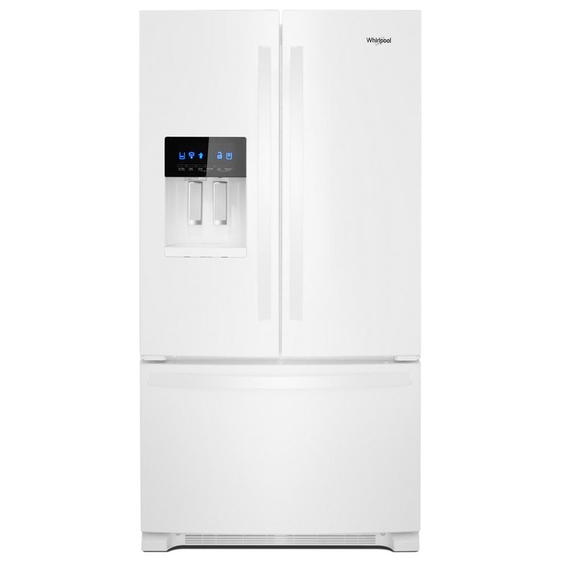 Whirlpool WRF555SDHW 36-inch Wide French Door Refrigerator – 25 cu. ft.