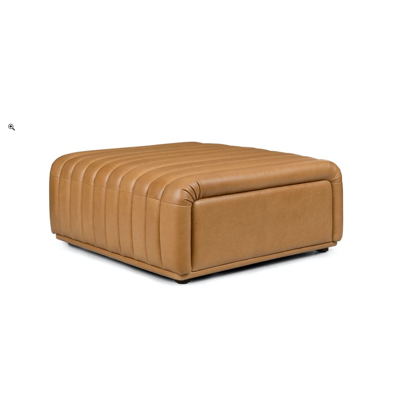 Sefto Taos Tan Ottoman