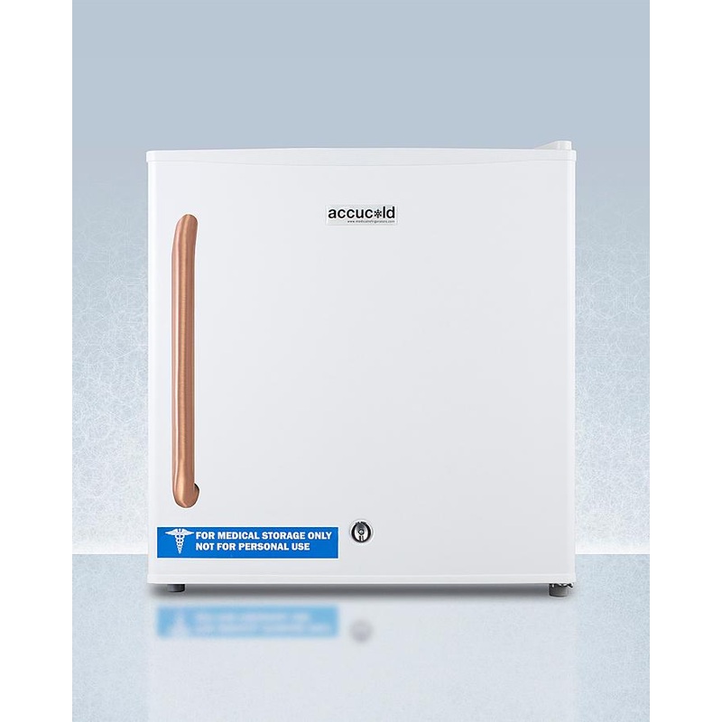 Summit FS24LTBC Compact All-freezer With Antimicrobial Pure Copper Handle