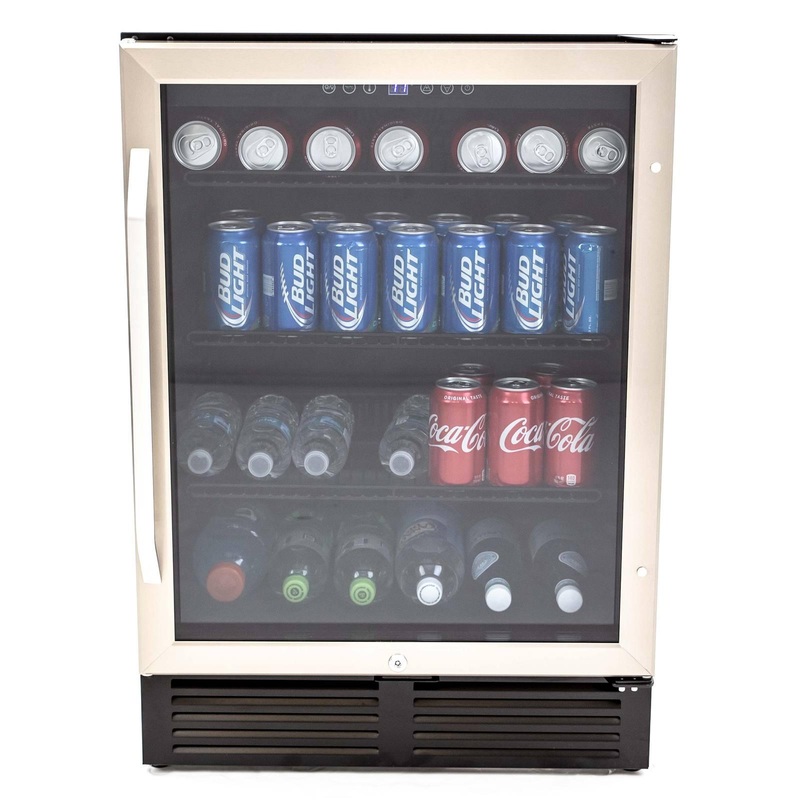 BCA516SS Avanti Beverage Center, 130 Can Capacity