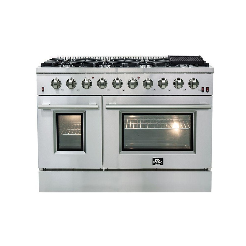 Forno FFSGS624448 Forno Galiano – 48″ Freestanding Gas Range