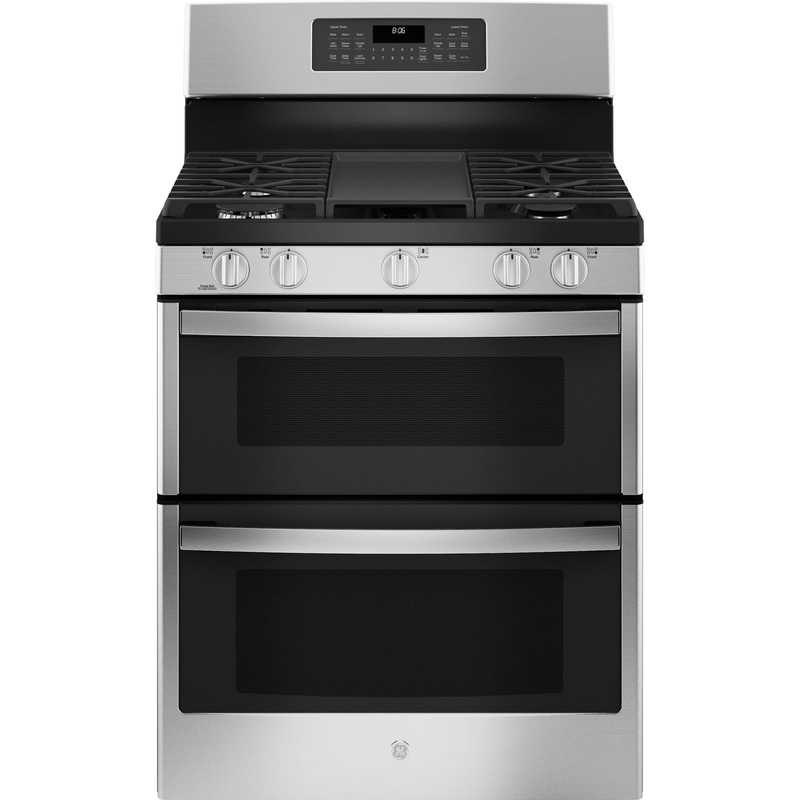 JGBS86SPSS GE 30″ Free-Standing Gas Double Oven Convection Range