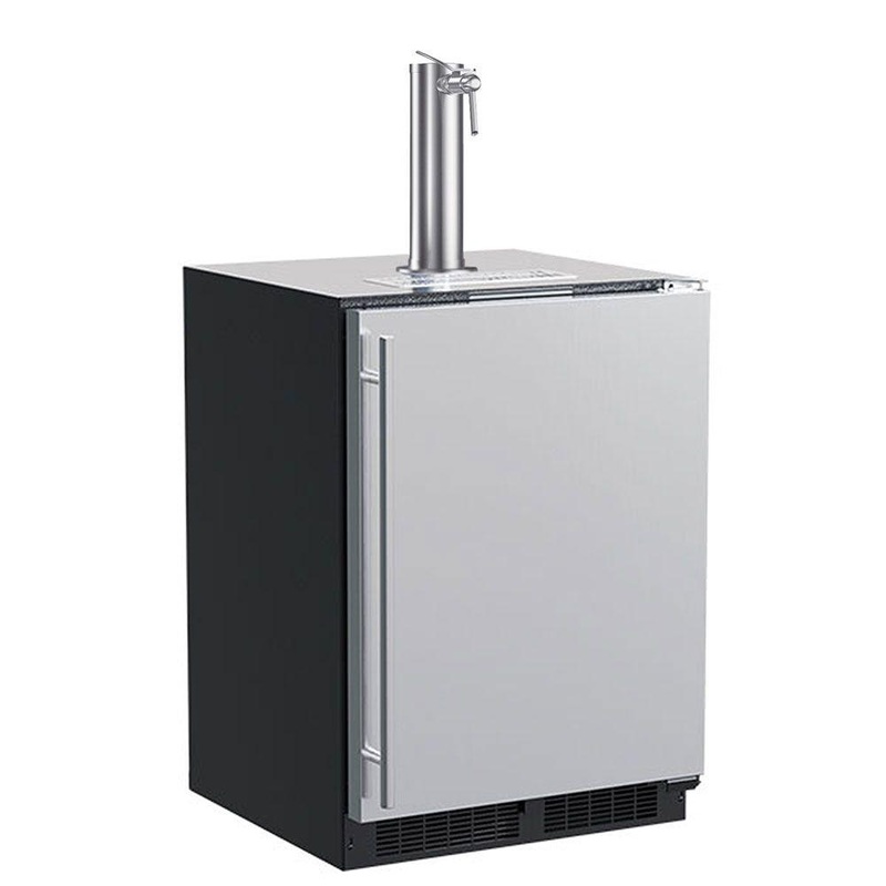Marvel MLKR224SSC1A 24-In Built-In Dispenser With Single Wine & Beverage Tap With Door Style – Stainless Steel, Dispenser Type – Single Wine