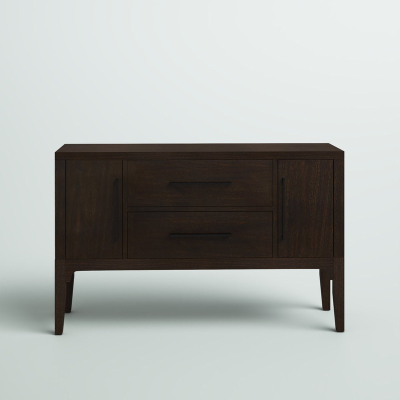 Yursa Sideboard In Brown Horse Red Barrel Studio