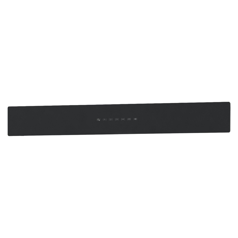 Best Range Hoods SV09956BL Wcb3 & Icb3 36” Front Glass Panel Black