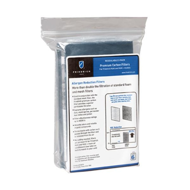 Friedrich KWCFL Kuhl CARBON FILTER KIT LARGE