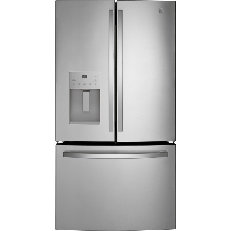 Ge Appliances GYE21JYMFS Ge Energy Star 20.6 Cu. Ft. Fingerprint Resistant Counter-Depth French-Door Refrigerator