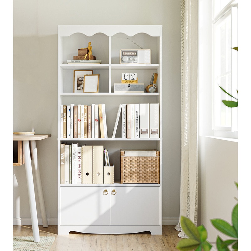 Saxapahaw 63″ H x 31.5″ W Standard Bookcase Ebern Designs