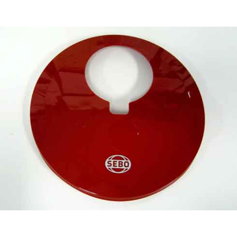 Sebo D4 Premium bag door – red