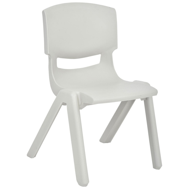Tisbury 11″ Kids Classroom Chair, Stackable Zoomie Kids Color: Light Gray