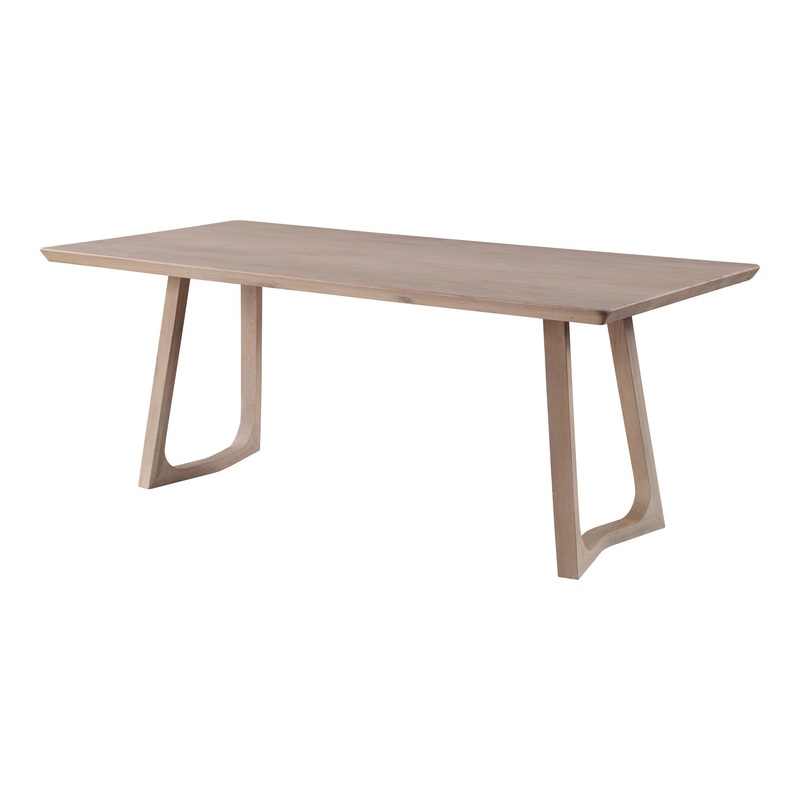 Vibrant Gathering Hub White Oak Dining Table