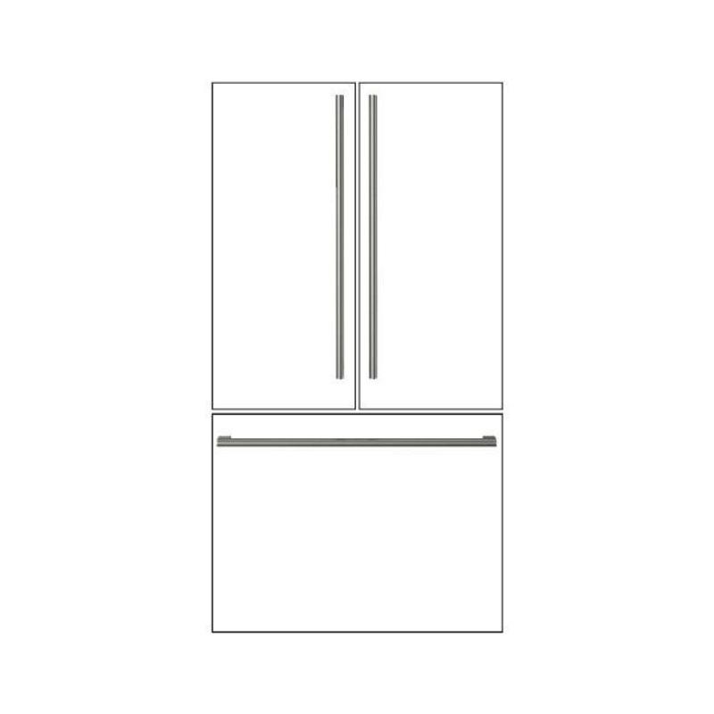 36″ French Door Fridge Distinto Handle Kit