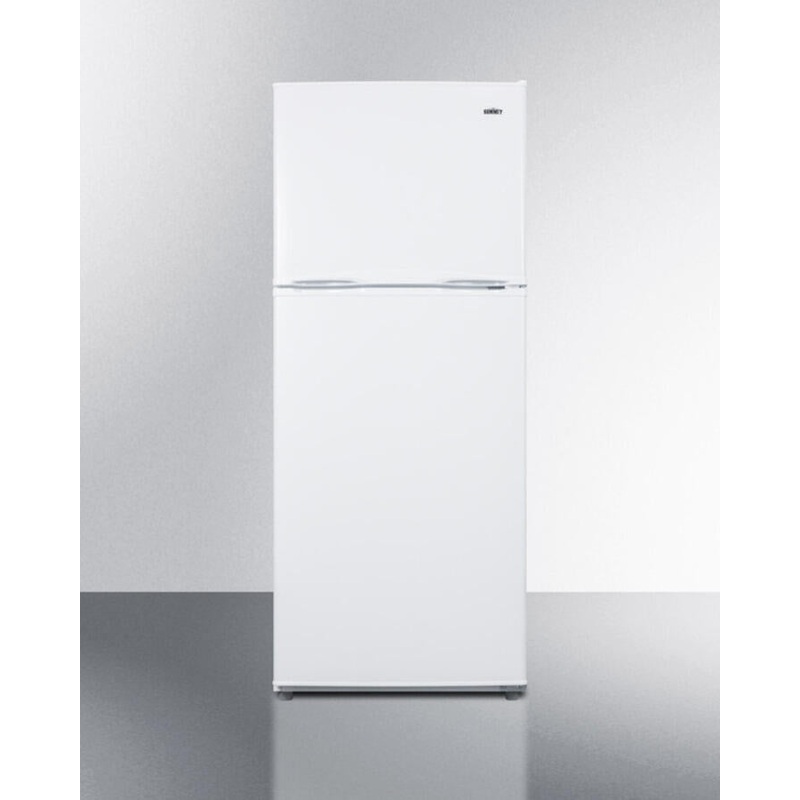 Summit FF1386WIM 24″ Wide 11.5 Cu.Ft. Frost-Free Refrigerator-Freezer In White Finish With Factory Installed Icemaker