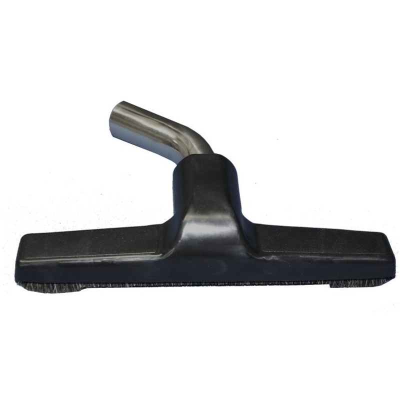 Black Floor Brush With Metal Neck
