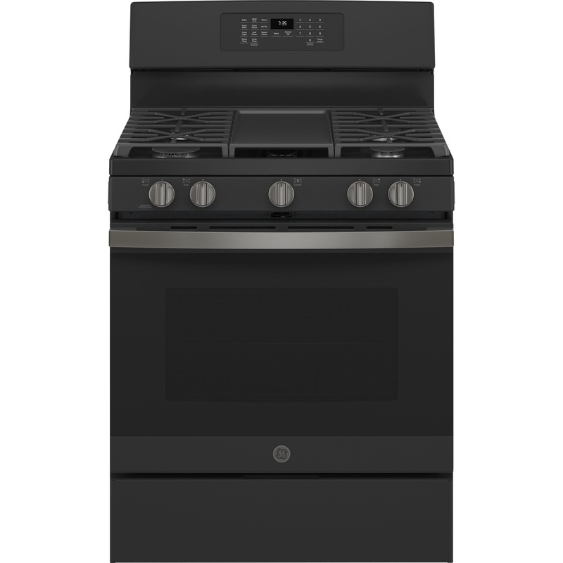 GE 30″ Free-Standing Gas Convection Range with No Preheat Air Fry