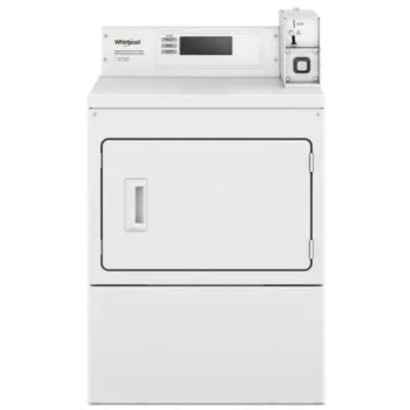 Whirlpool CGM2779JQ Commercial Gas Dryer With Factory Installed Coin Drop & Coin Box