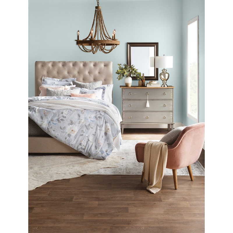 Brandt Floral Gray Area Rug Mistana Rug Size: Rectangle 6’1″ x 9′