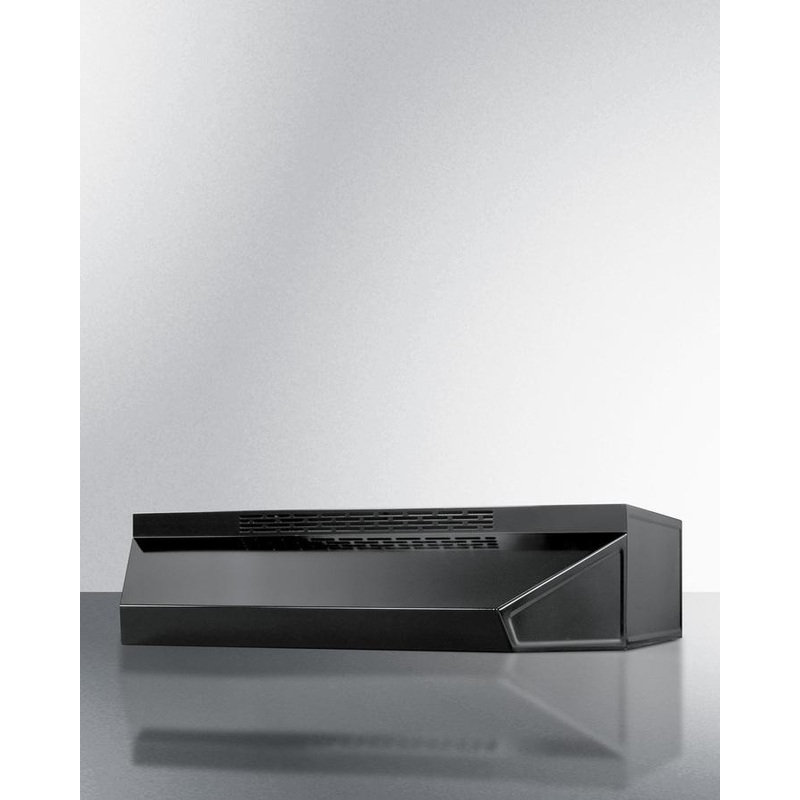 Summit ADAH1720B 20″ Under Cabinet Ductless Range Hood, ADA Compliant