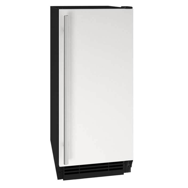 U-Line UHCP115WS01A Hcl115 / Hcp115 15″ Clear Ice Machine With White Solid Finish and Pump (115 V/60 Hz)