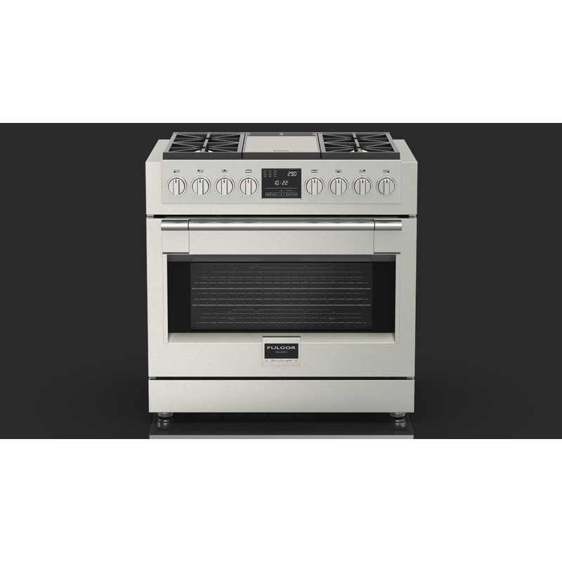 36 DUAL FUEL PRO RANGE WITH GRIDDLE