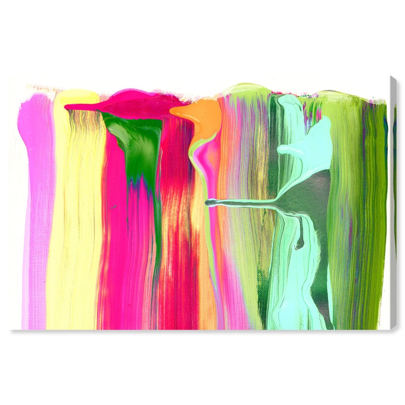 Abstract Come out to Play – Floater Frame Graphic Art Print on Canvas Wrought Studio Size: 10″ H x 15″ W x 1.5″ D Format: Wrapped Canvas