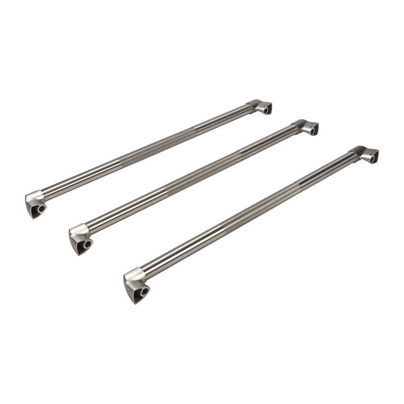 Jennair W10250642 Refrigerator Handle Kit, Stainless Steel