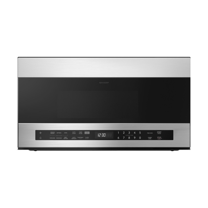 Sharp SMO1759JS 1.7 Cu. Ft. Smart Over-The-Range Microwave Oven