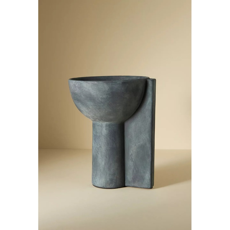Abstract Pillar Compote Planter