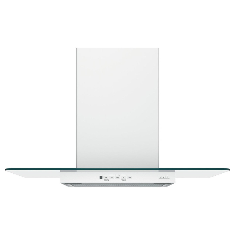 Cafe CVW73014MWM CAF(EBACK) 30″ Wall-Mount Glass Canopy Chimney Hood