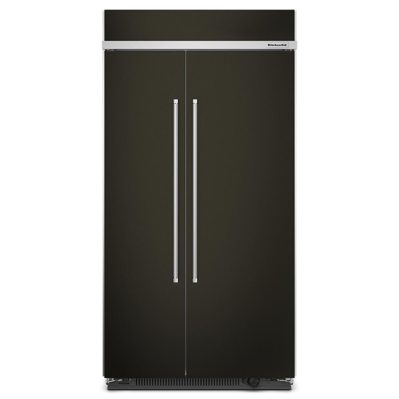 Kitchenaid KBSN702MBS 25.5 Cu Ft. 42″ Built-In Side-By-Side Refrigerator With Printshield Finish
