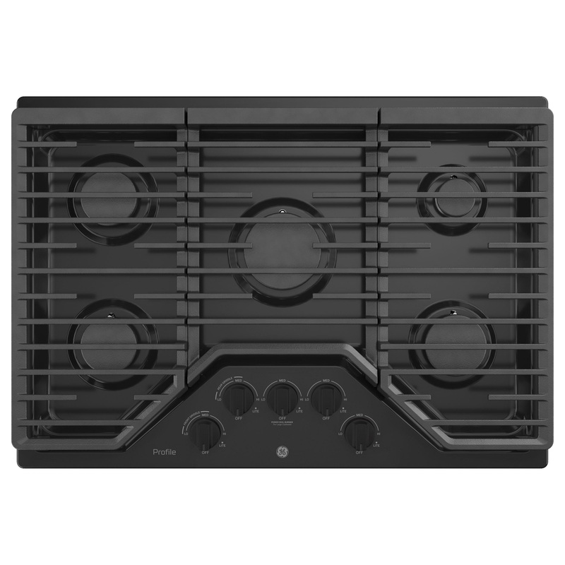 PGP7030DLBB GE Profile 30″ Built-In Gas Cooktop with 5 Burners