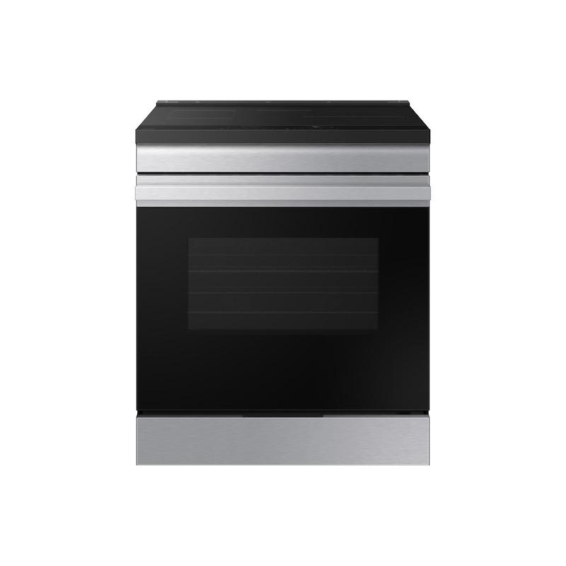 Samsung NSI6DG9100SR Bespoke 6.3 cu. ft. Smart Slide-In Induction Range with Anti-Scratch Glass Cooktop in Stainless Steel