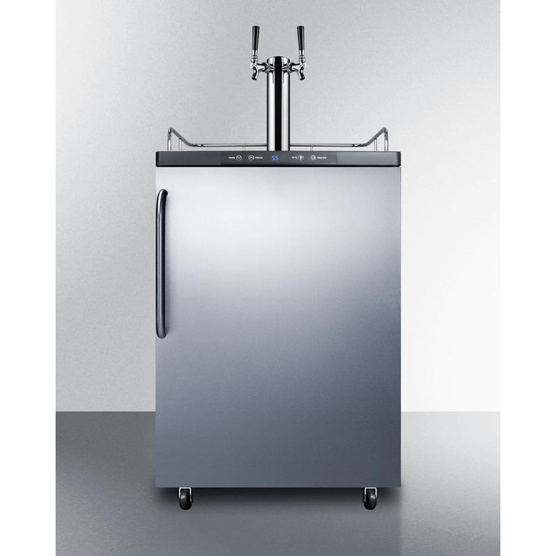 Summit SBC635MSSTBTWIN 24″ Wide Kegerator