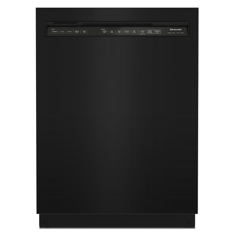 Kitchenaid KDFE204KBL Third Level Utensil Rack Dishwasher with 30+ Total Wash Jets, 39 dBA