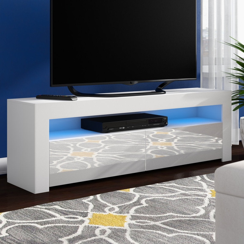 Tahmoor TV Stand for TVs up to 70″ 17 Stories Color: White
