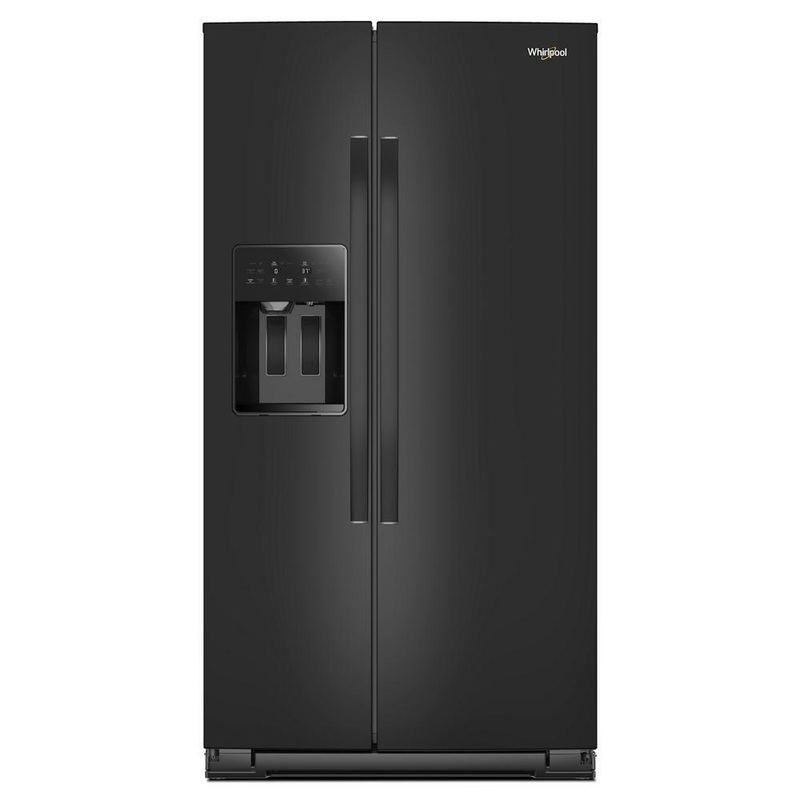 Whirlpool WRSF5536RB 36-inch Standard Depth Side-by-Side Refrigerator with TruCool System