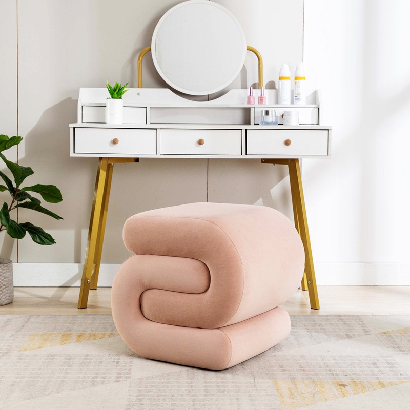 Antasia Manufactured Wood Accent Stool Orren Ellis