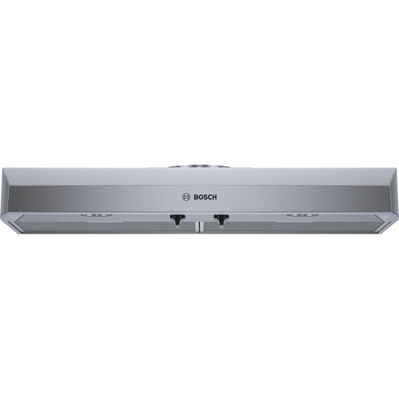 Bosch DUH36252UC 500 Series, 36″ Under-cabinet Hood, 400 CFM, Halogen lights, Stnls