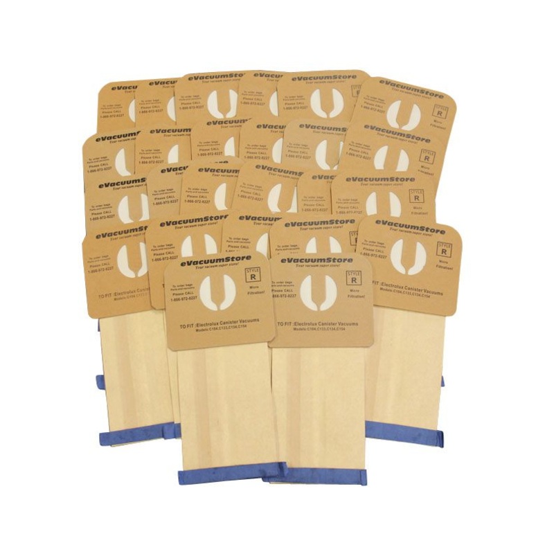 Electrolux 25 Pack Generic Renaissance Vacuum Bags Style R
