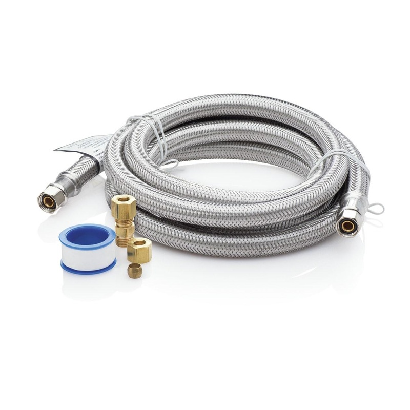Electrolux 5304490728 6′ Stainless Steel Refrigerator Waterline Kit