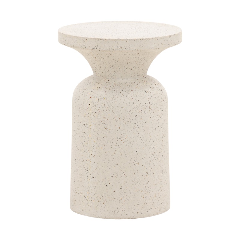 Elegant Ivory Nesting Side Table