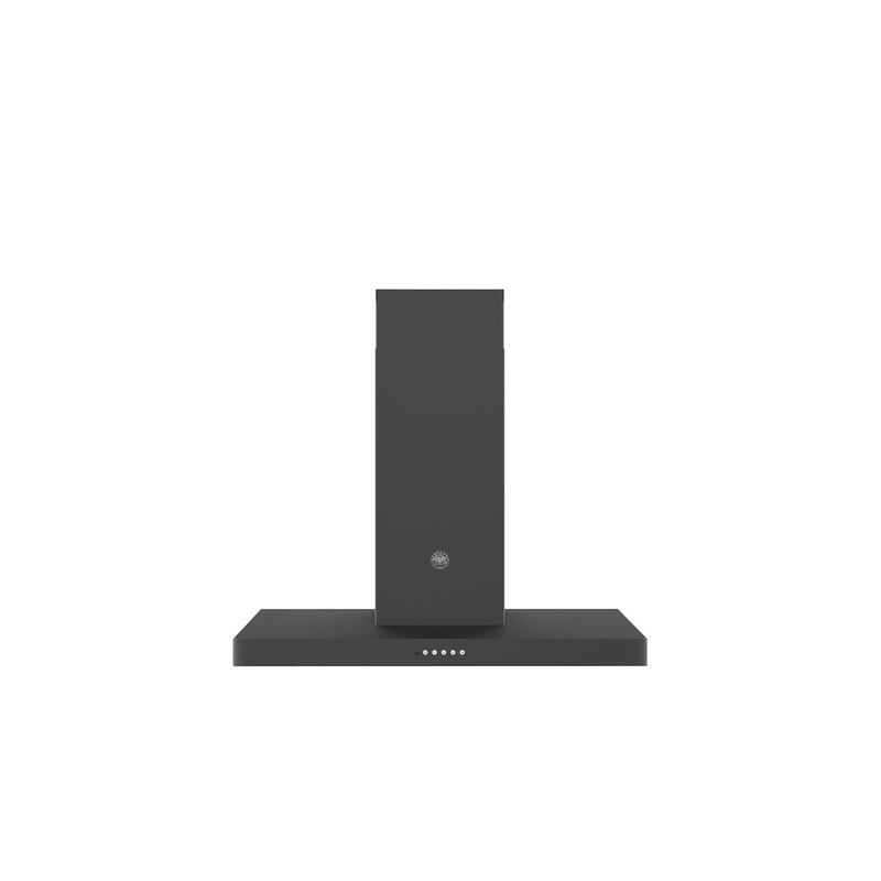 Bertazzoni KT36CAT 36 T-Shape Wallmounted Hood, 1 Motor 600 Cfm Carbonio