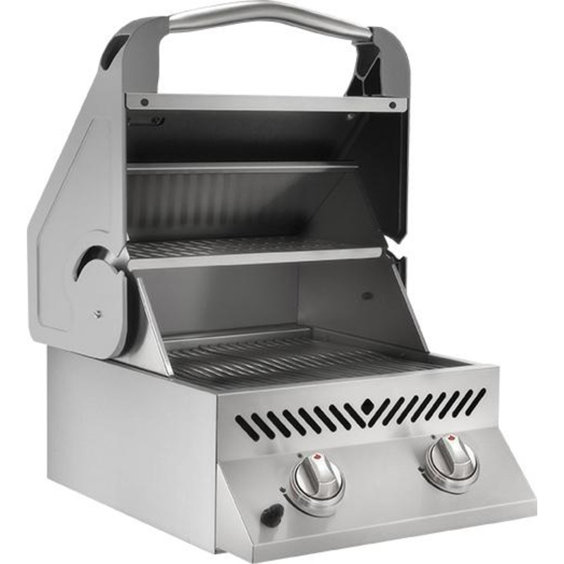 Napoleon Bbq BISZ300 Built-In SIZZLE ZONE Head Stainless Steel with Two Infrared Burners