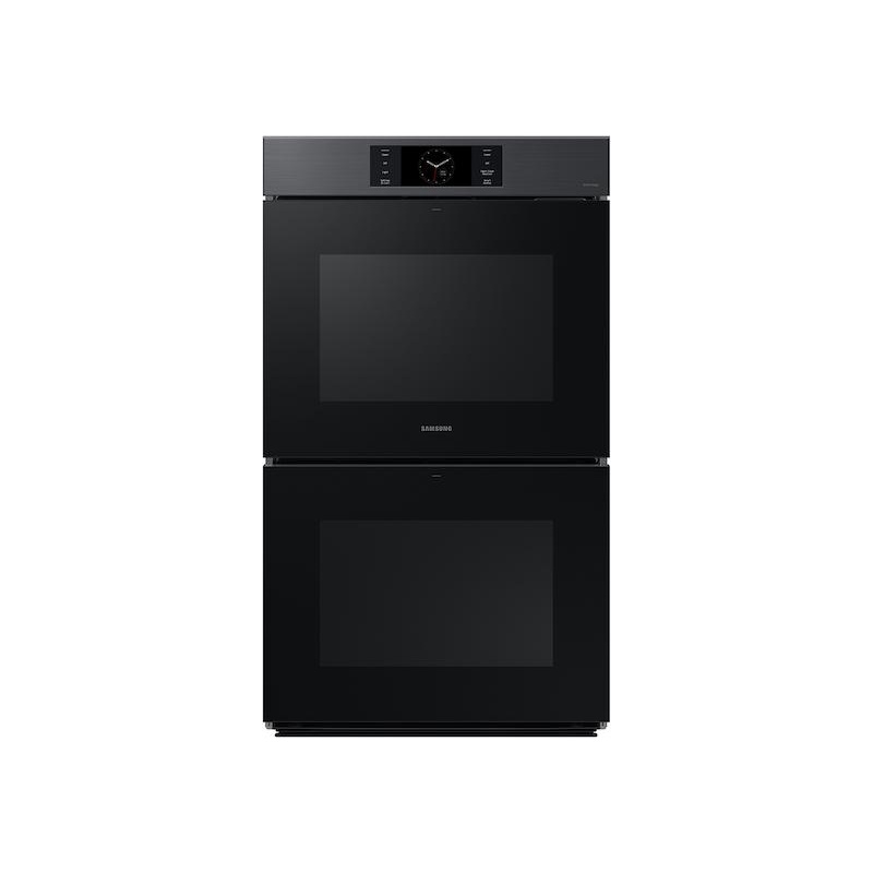 Samsung NV51CG700DMTAA Bespoke 30″ Matte Black Steel Double Wall Oven with AI Pro Cooking Camera