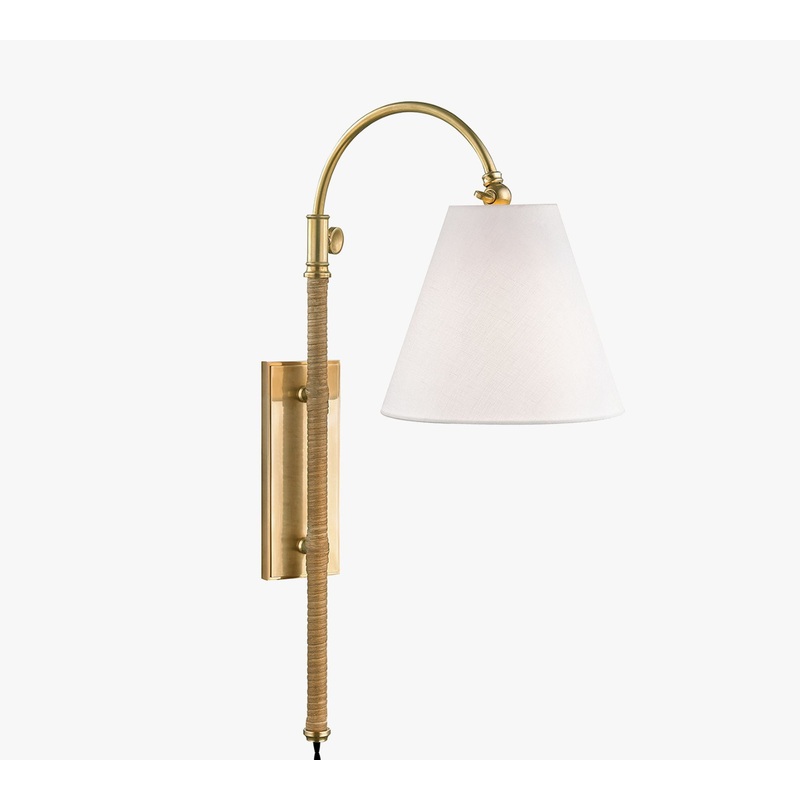 Caspar Plug In Adjustable Sconce