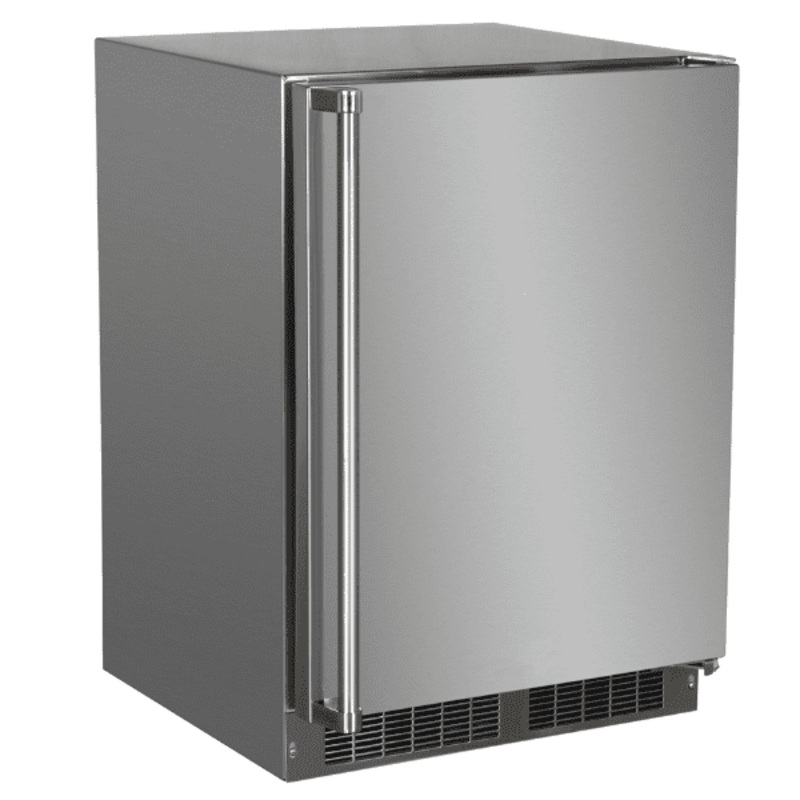 Marvel MORF224SS31A 24-In Outdoor Built-In Refrigerator Freezer (Ice Maker Accessory Kit Available) With Door Style – Stainless Steel